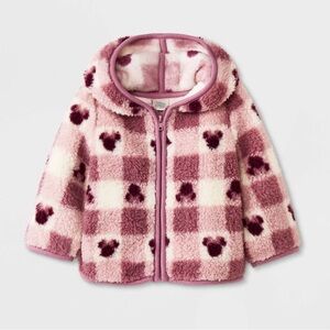 Disney baby girl Sherpa jacket